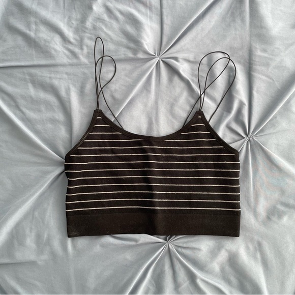 Forever 21 striped cami tank top - Picture 1 of 2